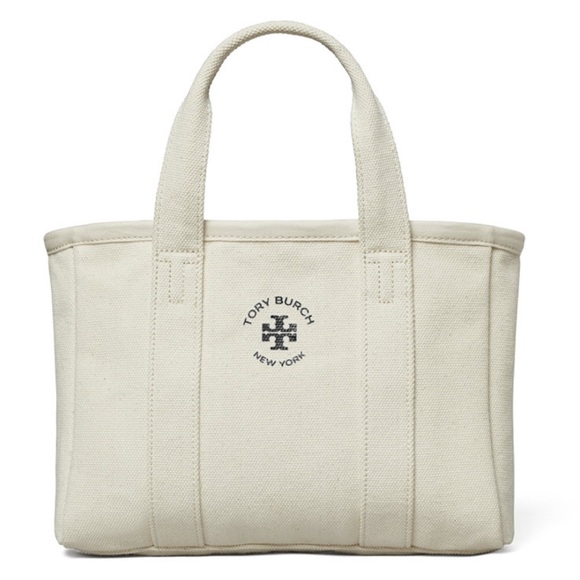 Tory Burch Handbags - Tory Burch Signature Canvas Tote Bag